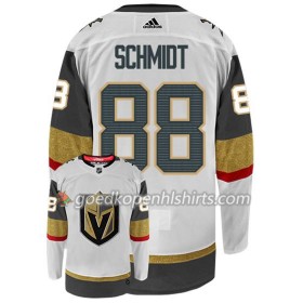 Vegas Golden Knights NATE SCHMIDT 88 Adidas Wit Authentic Shirt - Mannen